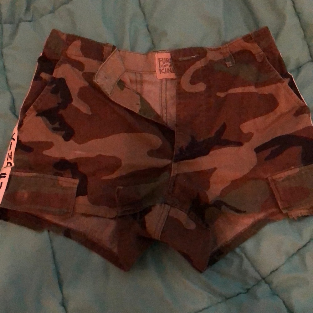 LF furst of a kind camo shorts
